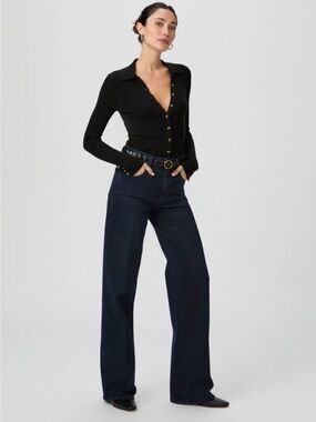 PAIGE Sasha Wide Leg Jeans Size 24